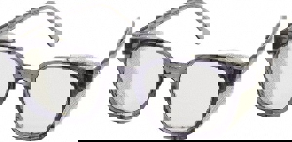 Safety Glass: Anti-Fog & Scratch-Resistant, Polycarbonate, Clear Lenses, Full-Framed, UV Protection